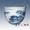 陶瓷水缸價(jià)格，手繪青花瓷大缸，商務(wù)禮品大缸