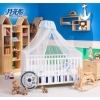 月亮船 松木實木嬰兒床 幼童床 可變幼童床、游戲床兒