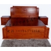 山東老榆木家具，定制家具，榆木雙人床廠家直銷！