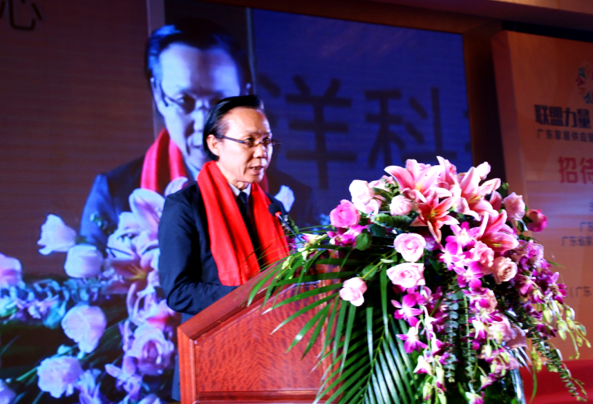 廣東省家居商會(huì)執(zhí)行會(huì)長兼秘書長石達(dá)發(fā)表講話