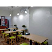 餐飲桌椅，茶餐廳桌椅，飯店快餐桌椅定做批發(fā)工廠