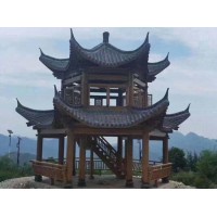 防腐木涼亭，古建涼亭，戶外休閑亭子，產(chǎn)品規(guī)格多樣，可來圖定制