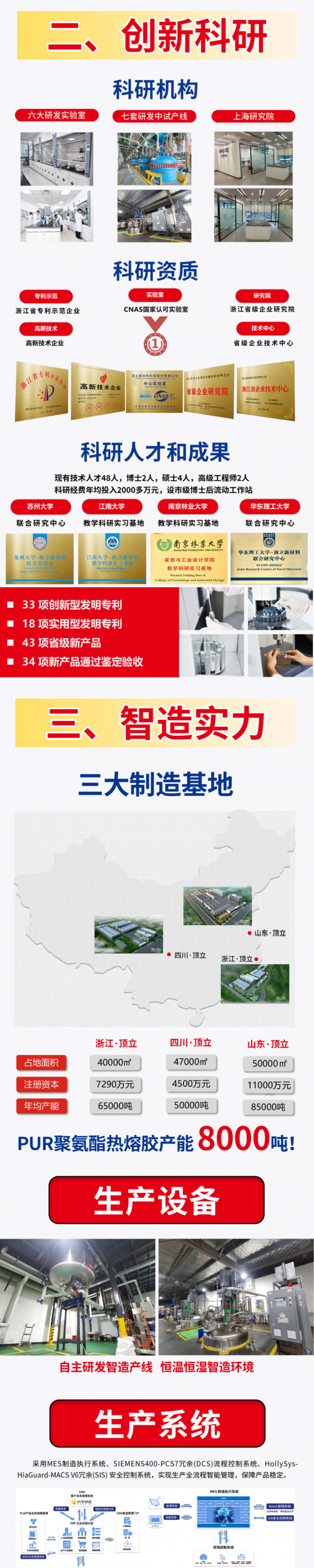 高端定制，就用頂立PUR——頂立 專注無醛木工膠25年4